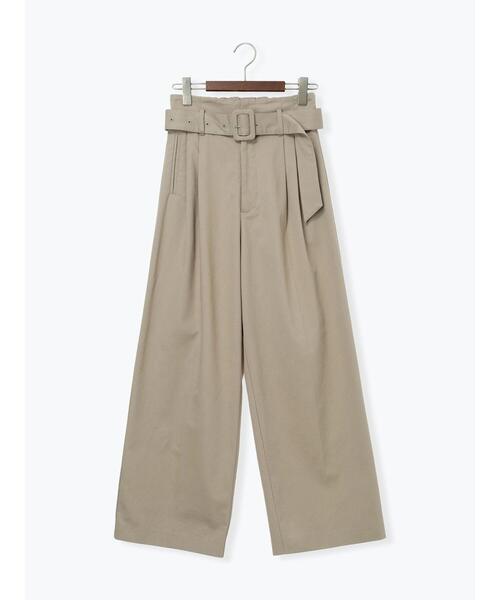 Te chichi(テチチ)の「ハイウエストワイドチノパンツ《2026 spring catalog item》(その他パンツ・レディース・ベージュ/オフホワイト・F)」の17枚目の写真