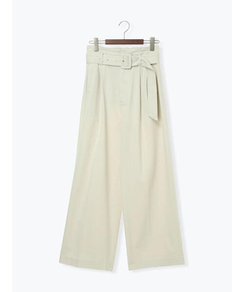 Te chichi(テチチ)の「ハイウエストワイドチノパンツ《2026 spring catalog item》(その他パンツ・レディース・ベージュ/オフホワイト・F)」の18枚目の写真