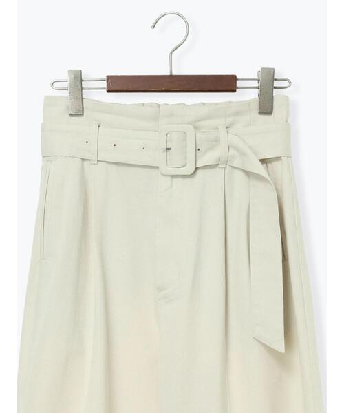 Te chichi(テチチ)の「ハイウエストワイドチノパンツ《2026 spring catalog item》(その他パンツ・レディース・ベージュ/オフホワイト・F)」の20枚目の写真
