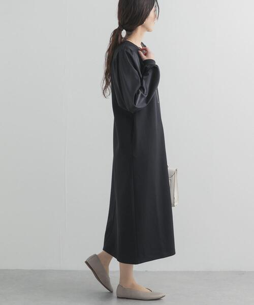 URBAN RESEARCH DOORS(アーバンリサーチドアーズ)の「ボリュームスリーブドッキングワンピース(ワンピース・レディース・ブラック系その他/ブラック・FREE)」の19枚目の写真