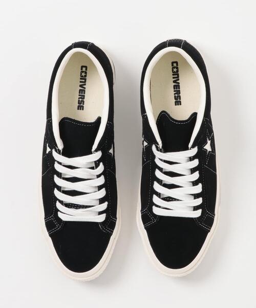 CONVERSE(コンバース)の「Converse ONE STAR SUEDE(スニーカー・メンズ・ブラック・27/26/28)」の4枚目の写真