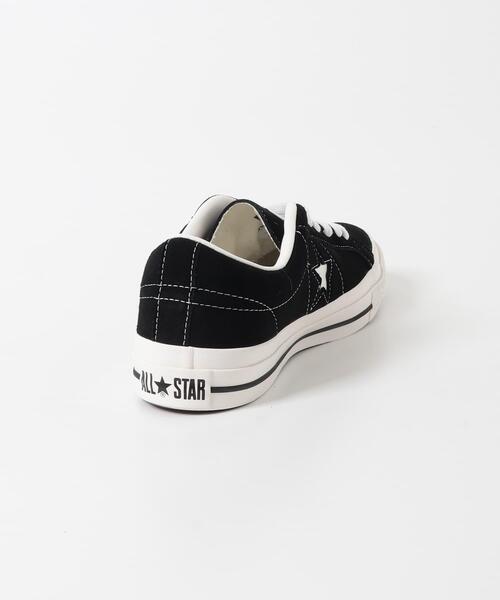 CONVERSE(コンバース)の「Converse ONE STAR SUEDE(スニーカー・メンズ・ブラック・27/26/28)」の3枚目の写真