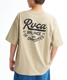 RVCA メンズ SCRIPT SEALED SS Tシャツ 【2026年春夏モデル】