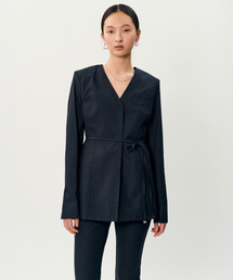 MAYVERU（メイバーユー）の「Farine jacket _ Black（その他アウター）」