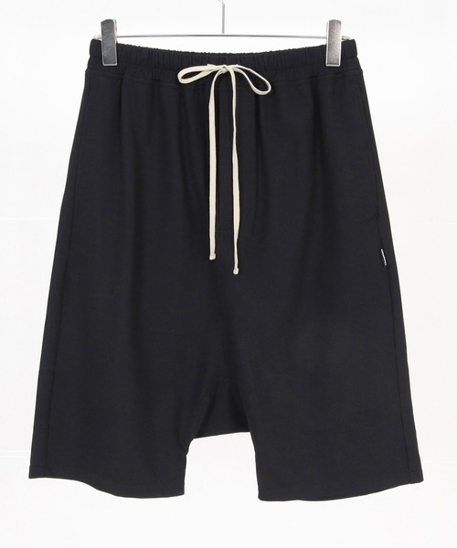 ADAM PATEK(アダムパテック)の「mp14759-ripple sarouel short pants サルエルショートパンツ(AP2618031)(その他パンツ・メンズ・ブラック/グレー・2/1)」の18枚目の写真