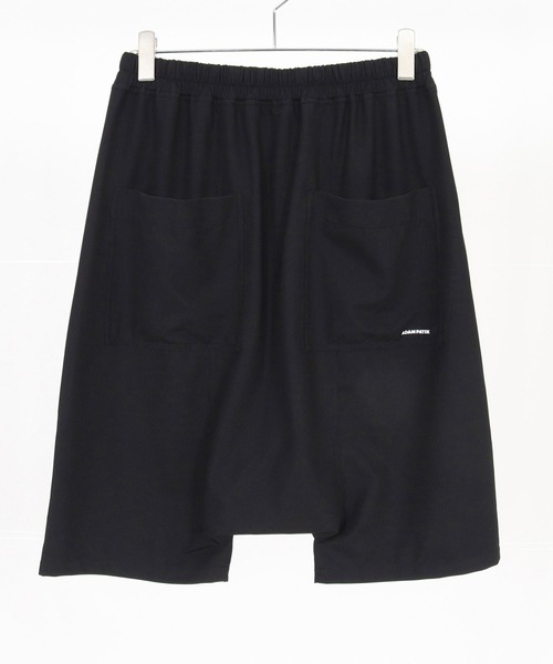 ADAM PATEK(アダムパテック)の「mp14759-ripple sarouel short pants サルエルショートパンツ(AP2618031)(その他パンツ・メンズ・ブラック/グレー・2/1)」の19枚目の写真