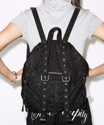 FANCY CLUB | A'GEM/9 × .kom 『FANCY CLUB/ファンシークラブ』SATIN EYELET BACKPACK/サテンアイレットバックパック(バックパック/リュック)