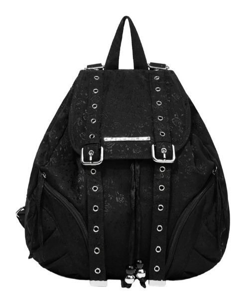 FANCY CLUB（ファンシークラブ）の「A'GEM/9 × .kom 『FANCY CLUB/ファンシークラブ』SATIN EYELET BACKPACK/サテンアイレットバックパック（バックパック/リュック・レディース・ホワイト/ブラック・FREE）」の16枚目の写真