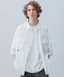+phenix（プラスフェニックス）の「+phenix(プラスフェニックス) AIRFLOW W-POCKET SHORT SLEEVE SHIRT / エアフロー Wポケット ショートスリーブシャツ（シャツ/ブラウス）」