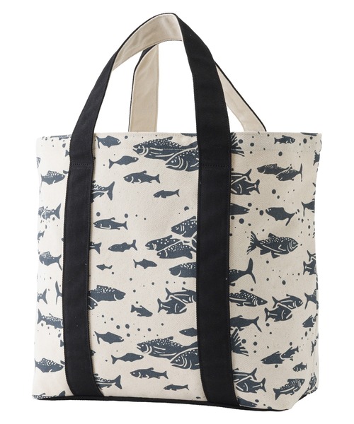 PENDLETON（ペンドルトン）の「PENDLETON/ペンドルトン サーモンフォールズ スローキャンバス ラージトートバッグ（トートバッグ・レディース・ブラック/ブルー・FREE）」の4枚目の写真