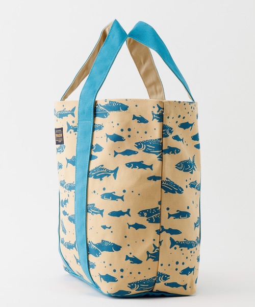 PENDLETON（ペンドルトン）の「PENDLETON/ペンドルトン サーモンフォールズ スローキャンバス ラージトートバッグ（トートバッグ・レディース・ブラック/ブルー・FREE）」の11枚目の写真