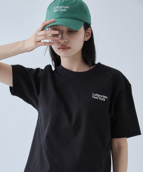 LeSportsac(レスポートサック)の「LeSportsac Tシャツ(Tシャツ/カットソー・レディース・ホワイト/ピンク/ブラック/ブルー・MEDIUM/SMALL)」の6枚目の写真