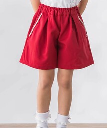 BeBe Petits Pois Vert | パールテープポイントキュロット(その他パンツ)