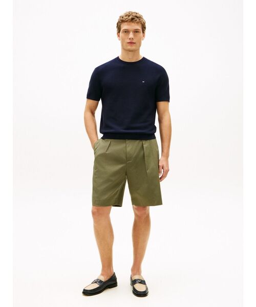 TOMMY HILFIGER(トミーヒルフィガー)の「クールタッチコットンニットプルオーバー(ニット/セーター・メンズ・マルチ/ホワイト・LARGE/X-LARGE/MEDIUM/SMALL)」の9枚目の写真