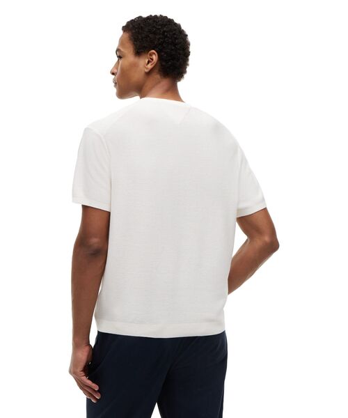 TOMMY HILFIGER(トミーヒルフィガー)の「クールタッチコットンニットプルオーバー(ニット/セーター・メンズ・マルチ/ホワイト・LARGE/X-LARGE/MEDIUM/SMALL)」の6枚目の写真