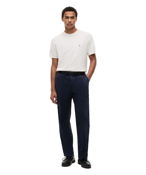 TOMMY HILFIGER(トミーヒルフィガー)の「クールタッチコットンニットプルオーバー(ニット/セーター・メンズ・マルチ/ホワイト・LARGE/X-LARGE/MEDIUM/SMALL)」の5枚目の写真