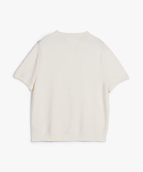 TOMMY HILFIGER(トミーヒルフィガー)の「クールタッチコットンニットプルオーバー(ニット/セーター・メンズ・マルチ/ホワイト・LARGE/X-LARGE/MEDIUM/SMALL)」の4枚目の写真