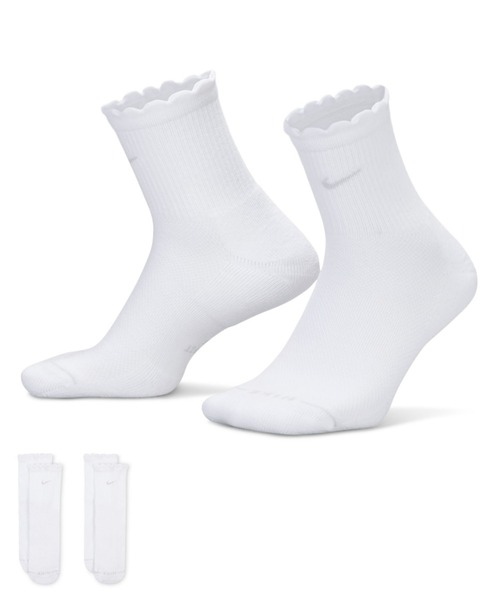 ナイキ エブリデイ エレベーテッド ミッドクルーソックス (2足) / Nike