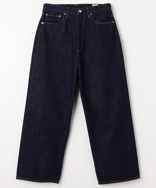 FREAK'S STORE(フリークスストア)の「Orslow/オアスロウ SUPER DADS DENIM PANTS/スーパーダッズ デニム パンツ(デニムパンツ・レディース・ネイビー・1/0)」の1枚目の写真