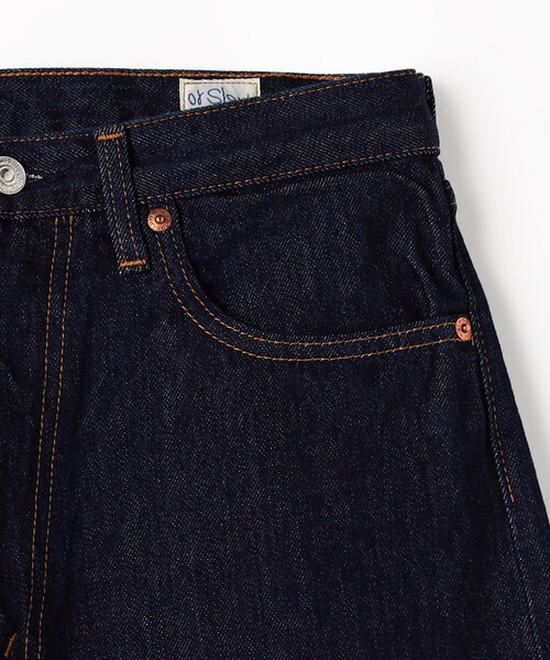 FREAK'S STORE(フリークスストア)の「Orslow/オアスロウ SUPER DADS DENIM PANTS/スーパーダッズ デニム パンツ(デニムパンツ・レディース・ネイビー・1/0)」の5枚目の写真