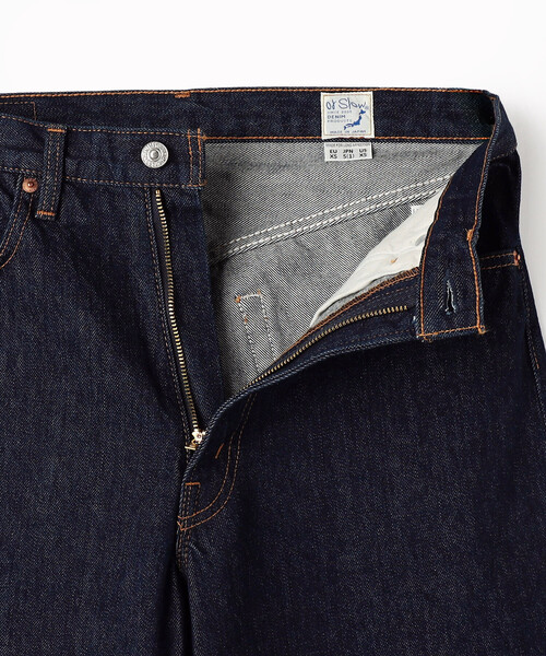 FREAK'S STORE(フリークスストア)の「Orslow/オアスロウ SUPER DADS DENIM PANTS/スーパーダッズ デニム パンツ(デニムパンツ・レディース・ネイビー・1/0)」の10枚目の写真