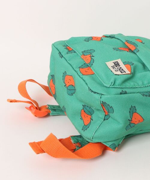 BOBO CHOSES(ボボショーズ)の「Tangerine all over backpack(バックパック/リュック・キッズ・グリーン・ONE SIZE)」の7枚目の写真