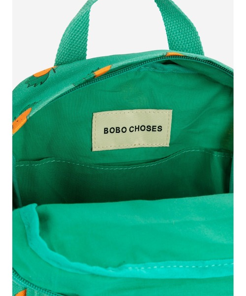 BOBO CHOSES(ボボショーズ)の「Tangerine all over backpack(バックパック/リュック・キッズ・グリーン・ONE SIZE)」の5枚目の写真