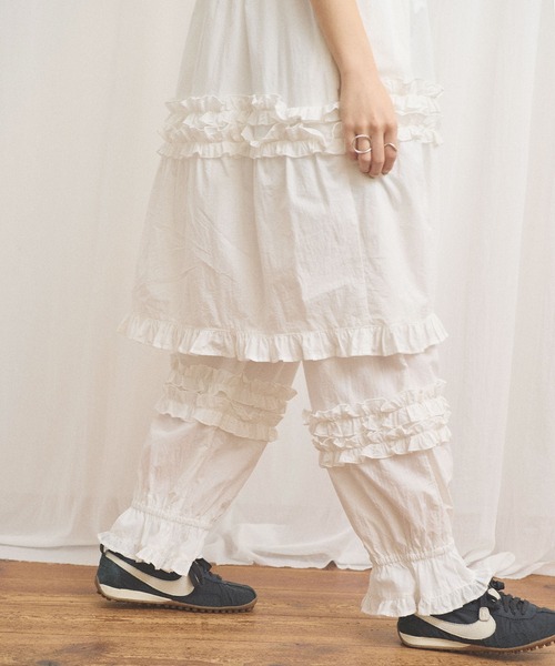 fig Ｌondon（フィグロンドン）の「deco mini dress（ワンピース・レディース・ホワイト/チェック・FREE）」の22枚目の写真