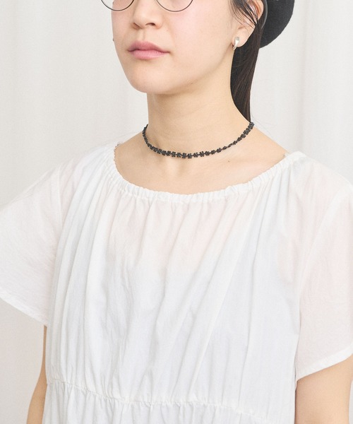 fig Ｌondon（フィグロンドン）の「deco mini dress（ワンピース・レディース・ホワイト/チェック・FREE）」の7枚目の写真