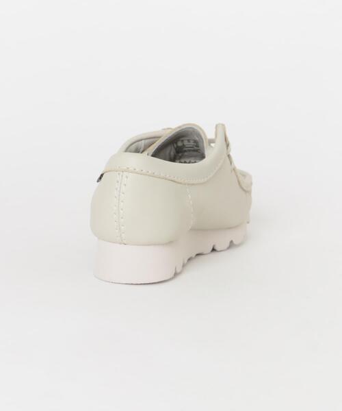 Clarks(クラークス)の「CLARKS WALLABEE.GTX(スニーカー・レディース・ホワイト・5.5/4.5/5)」の4枚目の写真