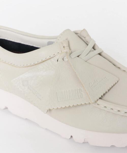 Clarks(クラークス)の「CLARKS WALLABEE.GTX(スニーカー・レディース・ホワイト・5.5/4.5/5)」の6枚目の写真