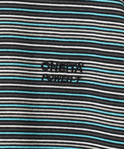 BEAMS T(ビームスティー)の「ONEITA / Border T-Shirt(Tシャツ/カットソー・メンズ・ブルー系その他/オレンジ系その他・L/M/S/XL)」の5枚目の写真