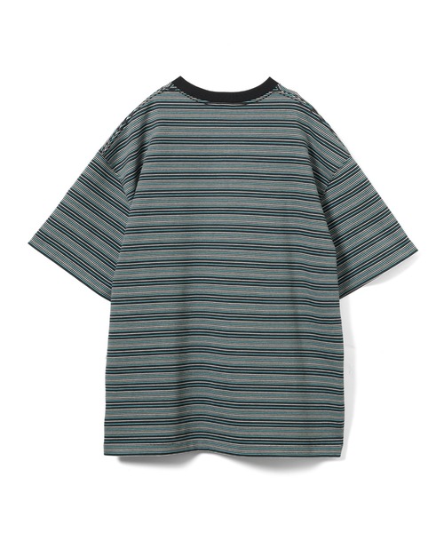 BEAMS T(ビームスティー)の「ONEITA / Border T-Shirt(Tシャツ/カットソー・メンズ・ブルー系その他/オレンジ系その他・L/M/S/XL)」の6枚目の写真