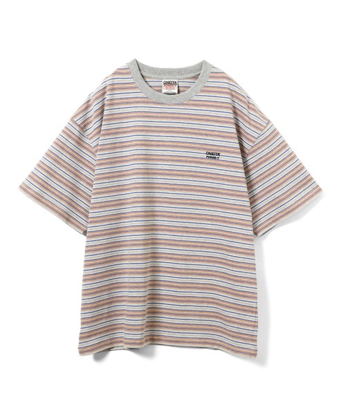 BEAMS T(ビームスティー)の「ONEITA / Border T-Shirt(Tシャツ/カットソー・メンズ・ブルー系その他/オレンジ系その他・L/M/S/XL)」の8枚目の写真