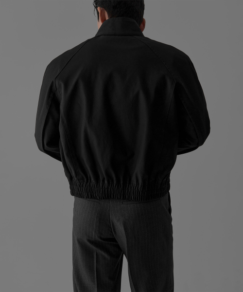 BOWLOW PRODUCT（バウロープロダクト）の「コットンヘリングトンクロップジャケット[ブラック]（その他アウター・メンズ・その他・MEDIUM/LARGE/X-LARGE）」の5枚目の写真
