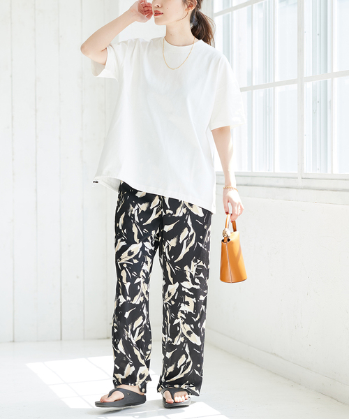 JOURNAL STANDARD（ジャーナルスタンダード）の「《追加》シャーリングＴシャツ（Tシャツ/カットソー・レディース・ブラック系その他/ホワイト・FREE）」の15枚目の写真