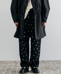 CREDONA | FLOWER EMBROIDERY KNIT PANTS/フラワーエンブロイダリーニットパンツ(その他パンツ)