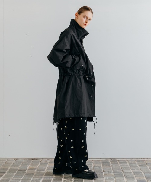 CREDONA（クレドナ）の「FLOWER EMBROIDERY KNIT PANTS/フラワーエンブロイダリーニットパンツ（その他パンツ・レディース・ブラック/グレー・FREE）」の11枚目の写真