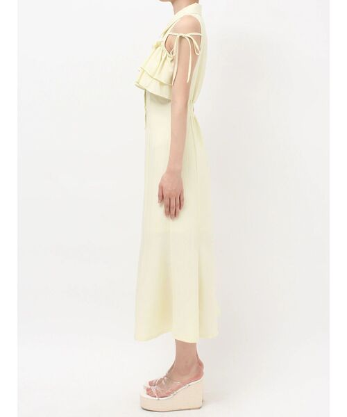 RESEXXY（リゼクシー）の「ラッフルマーメイドシャツワンピース（シャツワンピース・レディース・ピンク/ホワイト/ブラック/イエロー・FREE）」の19枚目の写真