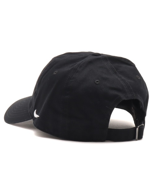 NIKE（ナイキ）の「NIKE CLUB UNSTRUCTURED ORGANIC COTTON CAP / ナイキ クラブ アンストラクチャード オーガニックコットン キャップ【SP】（キャップ・メンズ・ブラック・M/L）」の4枚目の写真