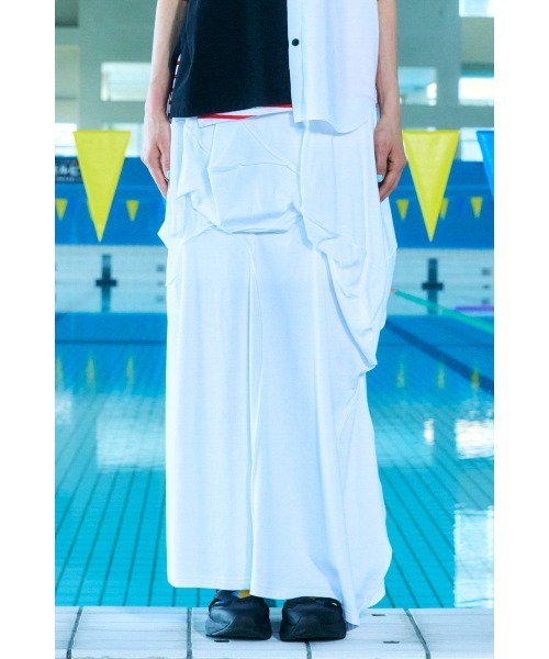 nagonstans(ナゴンスタンス)の「bump skirt(スカート・レディース・ホワイト・SMALL)」の2枚目の写真