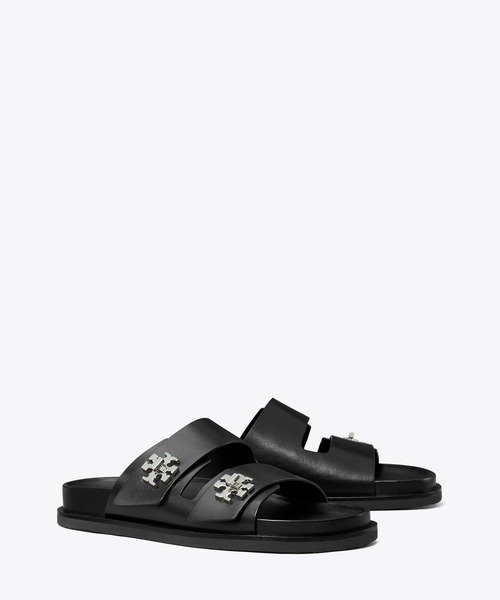 TORY BURCH(トリーバーチ)の「ターンロック スポーツ スライド(サンダル・レディース・ブラック・22.5cm/23.5cm/24cm/24.5cm/23cm/25.5cm)」の5枚目の写真