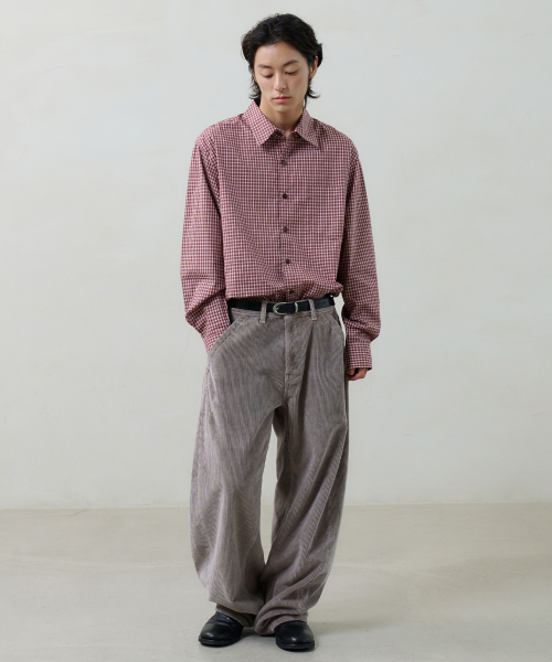 NOUN(ノウン)の「balanced corduroy pants (mocha beige)(その他パンツ・メンズ・その他・0/1/2)」の5枚目の写真