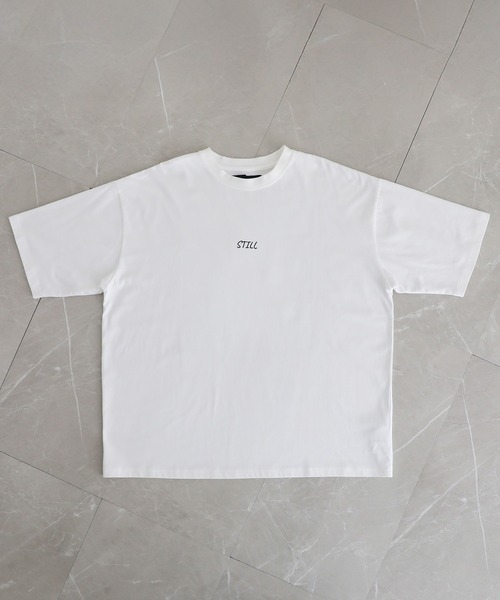 MDR(エムディアール)の「『フラワードローイングオーバーサイズ半袖Tシャツ』(Tシャツ/カットソー・メンズ・ブラック/ホワイト・L/M)」の22枚目の写真