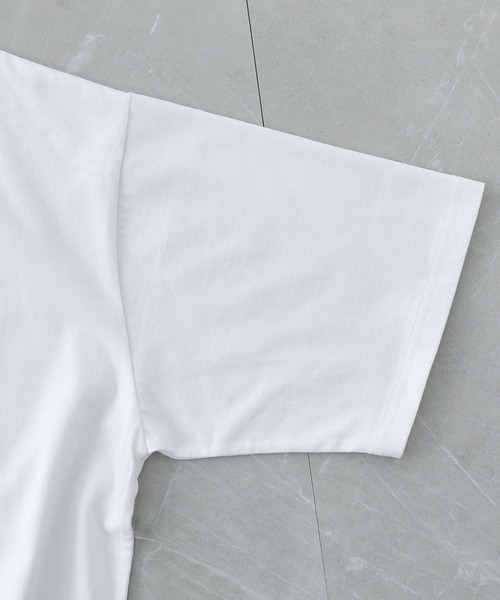 MDR(エムディアール)の「『フラワードローイングオーバーサイズ半袖Tシャツ』(Tシャツ/カットソー・メンズ・ブラック/ホワイト・L/M)」の17枚目の写真