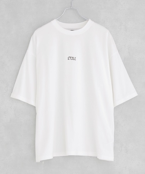 MDR(エムディアール)の「『フラワードローイングオーバーサイズ半袖Tシャツ』(Tシャツ/カットソー・メンズ・ブラック/ホワイト・L/M)」の12枚目の写真