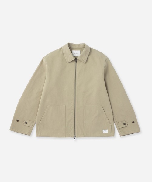 Saturdays NYC(サタデーズ ニューヨークシティ )の「Harrison Washed Blouson(ブルゾン・メンズ・ベージュ/ブラック・L/S/M)」の2枚目の写真