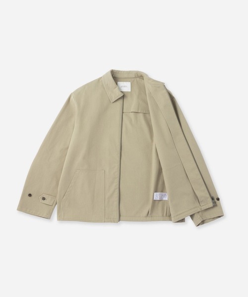 Saturdays NYC(サタデーズ ニューヨークシティ )の「Harrison Washed Blouson(ブルゾン・メンズ・ベージュ/ブラック・L/S/M)」の4枚目の写真