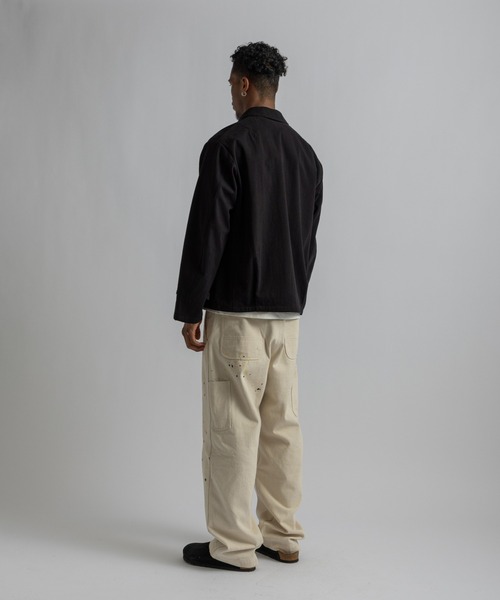 Saturdays NYC(サタデーズ ニューヨークシティ )の「Harrison Washed Blouson(ブルゾン・メンズ・ベージュ/ブラック・L/S/M)」の15枚目の写真