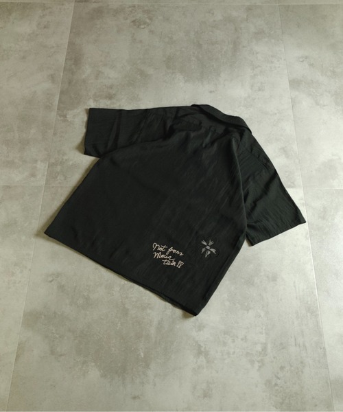 ATELANE(アテレーン)の「ATELANE /TNシャンブレー/刺繍シャツ/ラクガキ/トラ(シャツ/ブラウス・メンズ・ブラック/ブラック系その他/ブルー/ベージュ・MEDIUM/LARGE)」の20枚目の写真